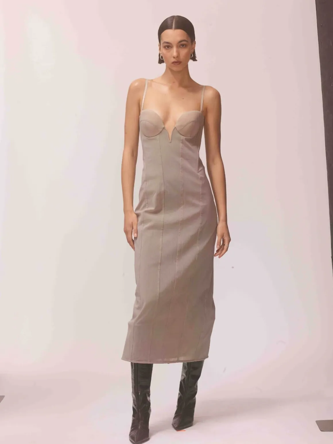 Aladdin Dress - Smoke Grey