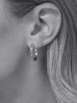 Catalina Hoops - Silver