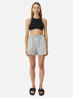 Enzo Crop - Black