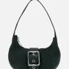 Everyday Mini Baguette - Black Corn Leather