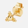 14K Gold Fate Stud Earring - Single