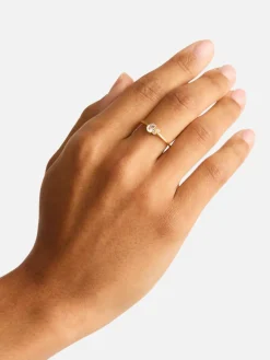18k Gold Vermeil Kindred Birthstone Ring - April