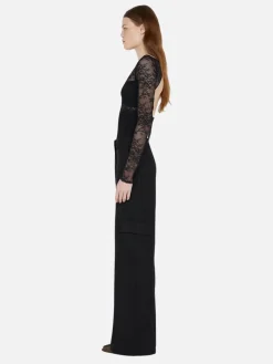Loani Long Sleeve Bodysuit - Black