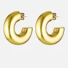 Lolita Hoop Earrings - Gold