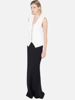 Lorah Knit Vest - Ivory