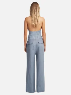 Tully Halter Top - Slate